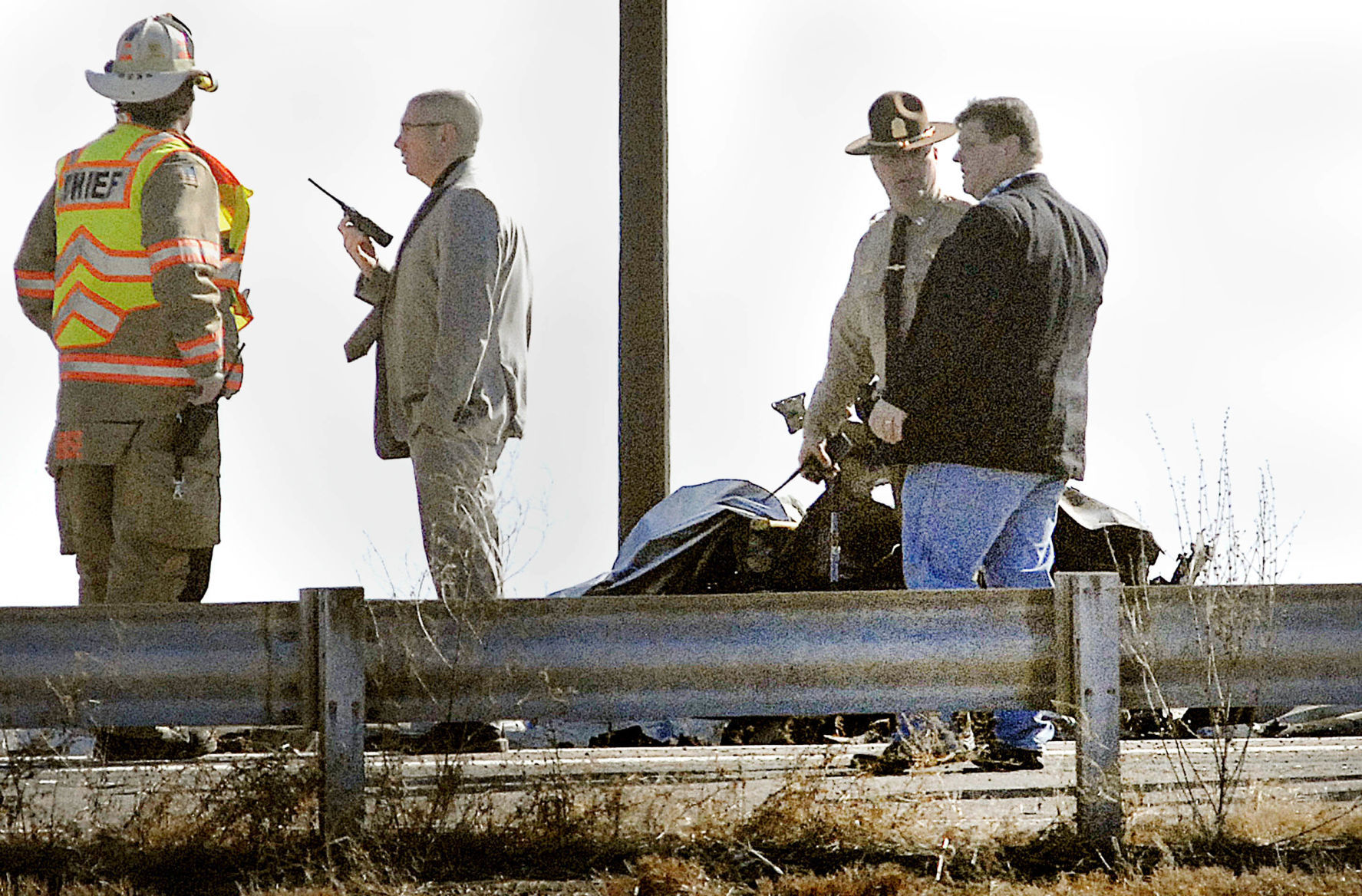 Investigating air crash